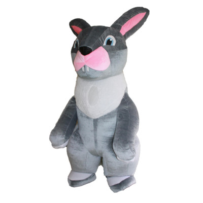 Przebranie dmuchane, kostium - Zając